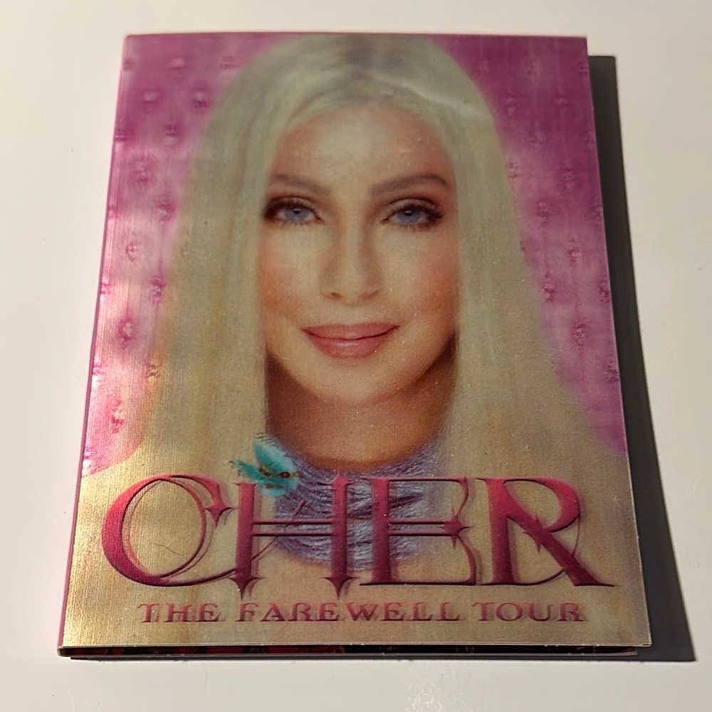 Cher: The Farewell Tour DVD - Pink Cover